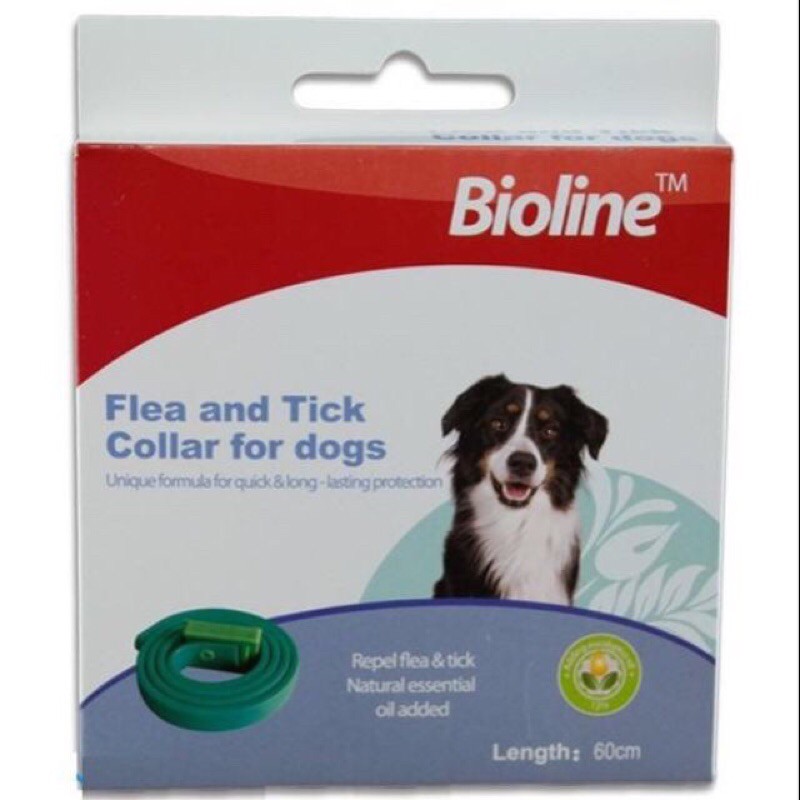 Vòng đeo trị ve rận,bọ chét cho chó-Bioline