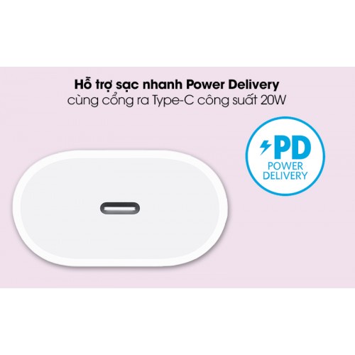 Cóc Sạc Nhanh 20w Loại Tốt Foxconn Chân Tròn Cho IP11/12/13 Pro Max