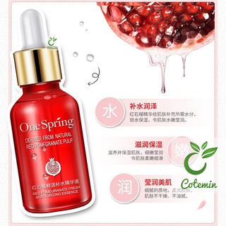 Serum dưỡng trắng da ONE SPRING lựu đỏ