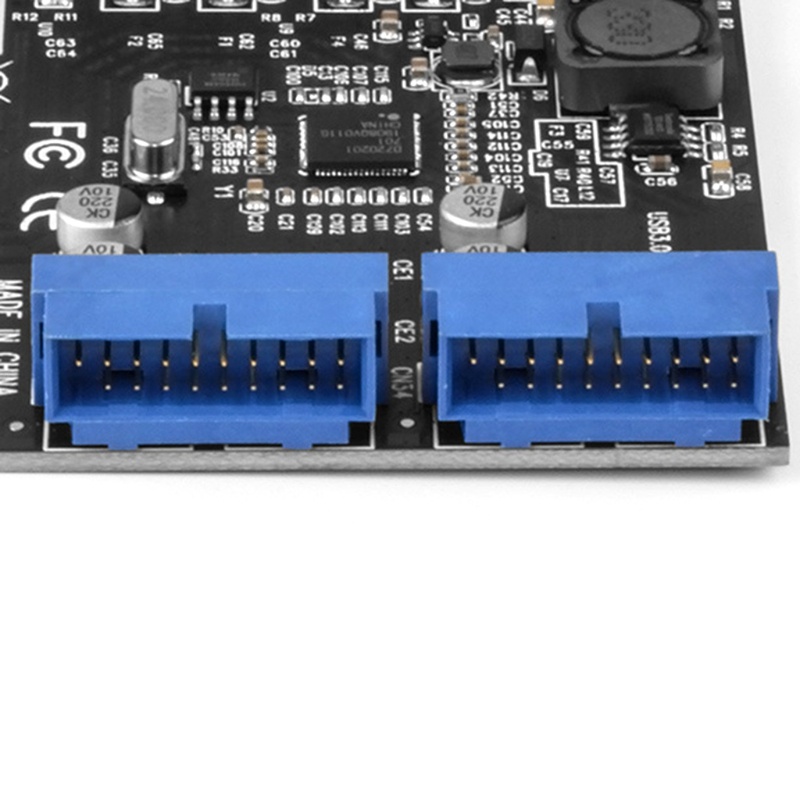 Card Chuyển Đổi PCI-e Sang 2 Cổng 19Pin USB 3.0 Cho PCI Express Thẻ