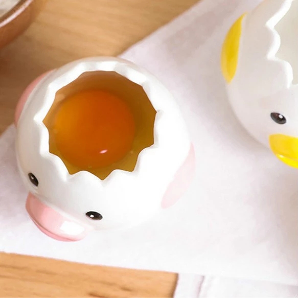 Dụng Cụ Tách Lòng Đỏ Trứng Hình Gà Sáng Tạo