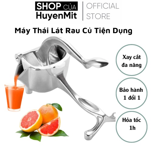 Ép hoa quả cầm tay, máy ép cam bằng nhôm dễ vệ sinh sử dụng tiện lợi bảo hành 1 đổi 1