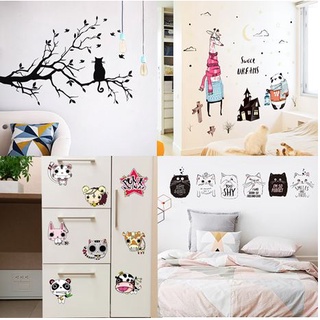 [SIÊU RẺ] Decal dán tường nhiều mẫu, tranh dán tường giấy PVC cao cấp hàng đẹp