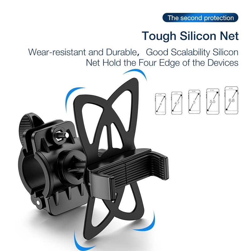 Giá đỡ điện thoại gắn tay cầm xe máy xe đạp tiện lợi | BigBuy360 - bigbuy360.vn