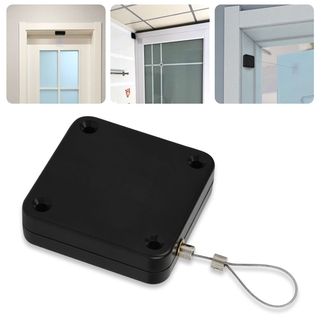 'COD' 800g Pull Automatic Door Closer,Automatic Sensor Door Closer,Automatically Close for All Doors,Punch-Free,Steel rope length 1.2m ET