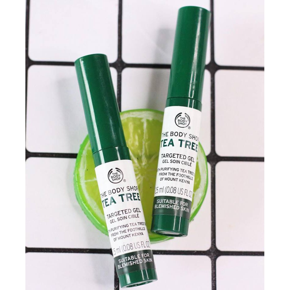 GEL CHẤM MỤN THE BODY SHOP TEA TREE BLEMISH GEL 2,5ml