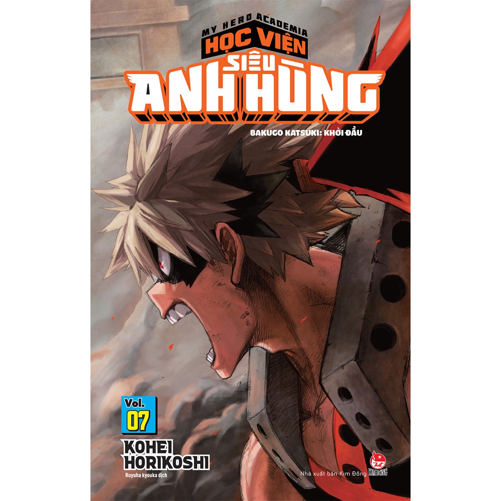 Truyện tranh Học viện siêu anh hùng - Tập 7 - My Hero Academia - Boku No Hero Academia - NXB Kim Đồng