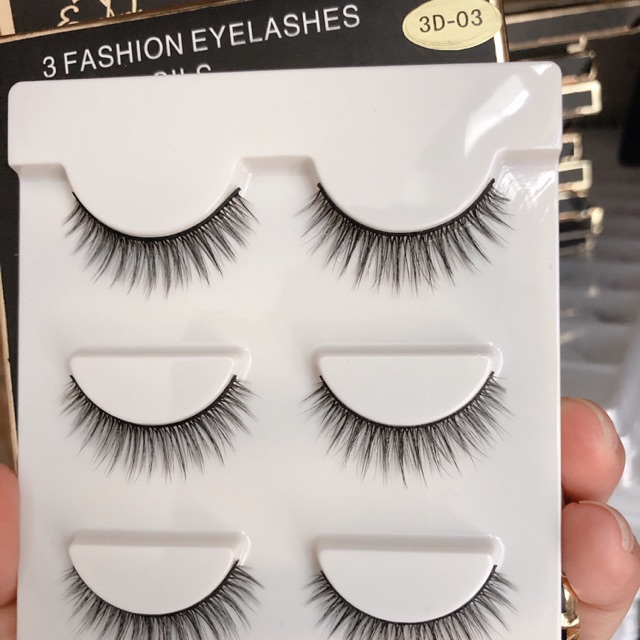 (10 hộp 18k) Mi chồn 3D-03