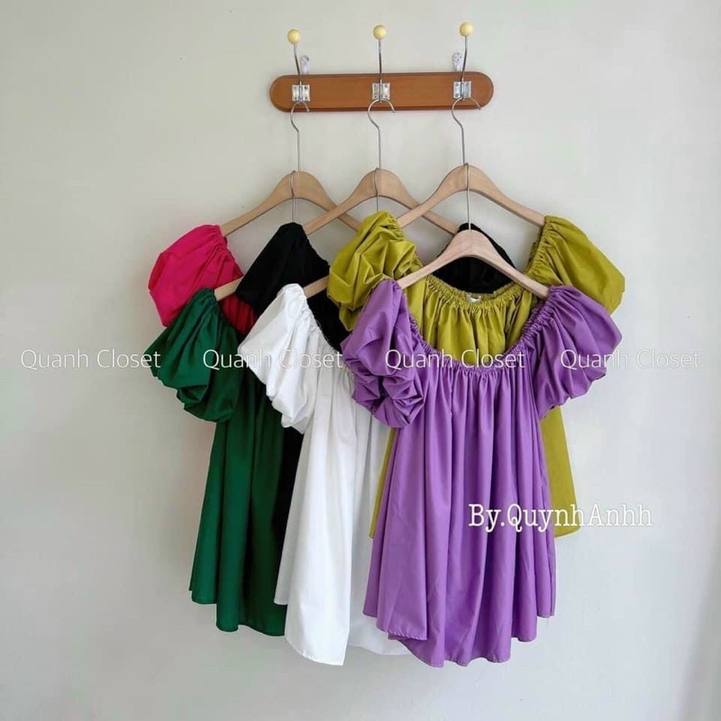 ÁO BẸT VAI TAY BỒNG XINH NHƯ CÔNG CHÚA B19