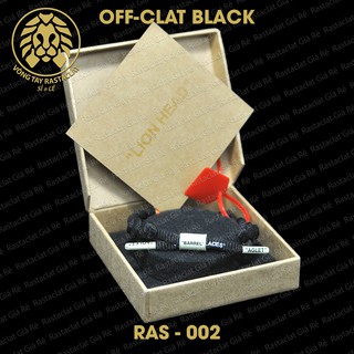 Vòng tay Rastaclat OffClat Black [Ful Box][Clip Thật]