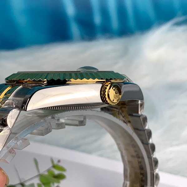 Đồng hồ Nam  máy nhật, mẫu classic, mặt vàng 3D viền vàng, dây kim loại, dòng cơ Automatic size 39mm-40mm