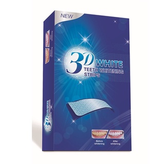 [ SẴN ] MIẾNG DÁN TRẮNG RĂNG 3D WHITE TEETH WHITENING STRIPS