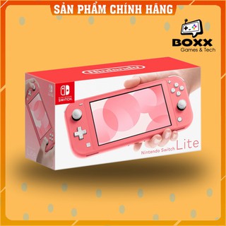Máy chơi game Nintendo Switch Lite - Màu Coral, bảo hành 12 tháng kèm quà tặng