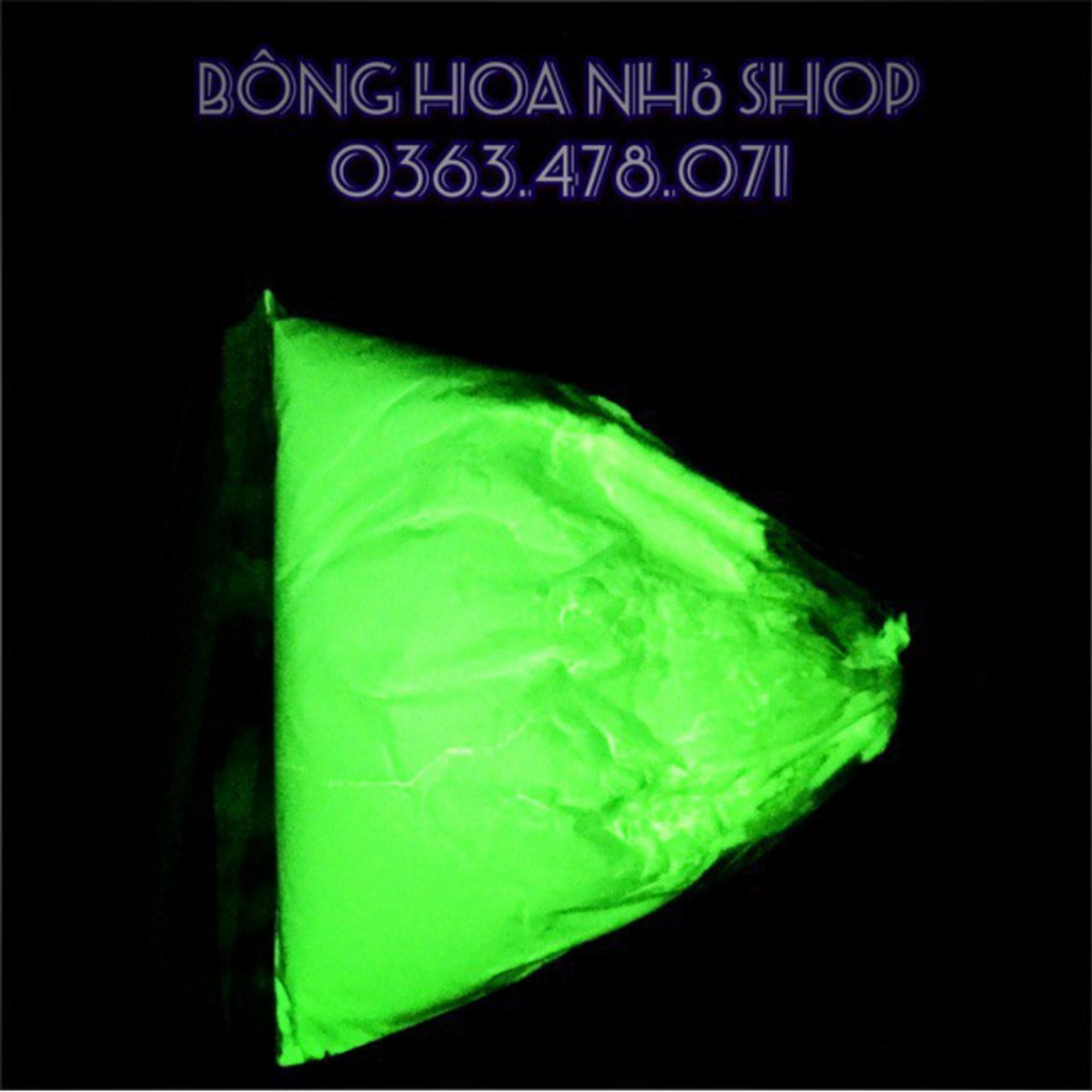 Bột dạ quang - Nguyên liệu làm slime-miễn phí ship Kđẹp