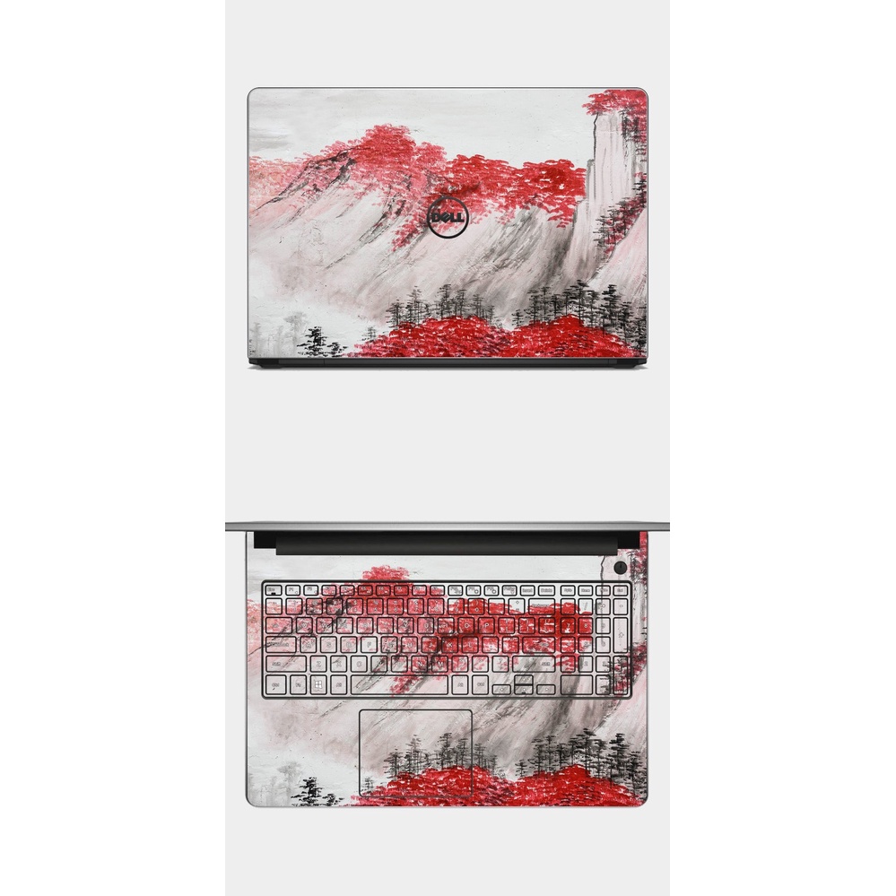 Dán bảo vệ Laptop in theo yêu cầu skin laptop đẹp combo dán laptop full 4 mặt