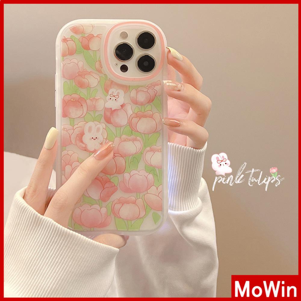 Ốp điện thoại Silicon họa tiết hoa màu hồng thích hợp cho iPhone 13 Pro Max iPhone 12 Pro Max iPhone 11 iPhone 7 Plus