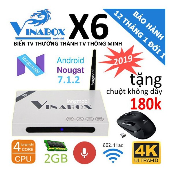 Vinabox - X6 Android Box