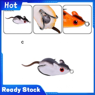 Mồi câu cá giả hình con chuột sống động như thật