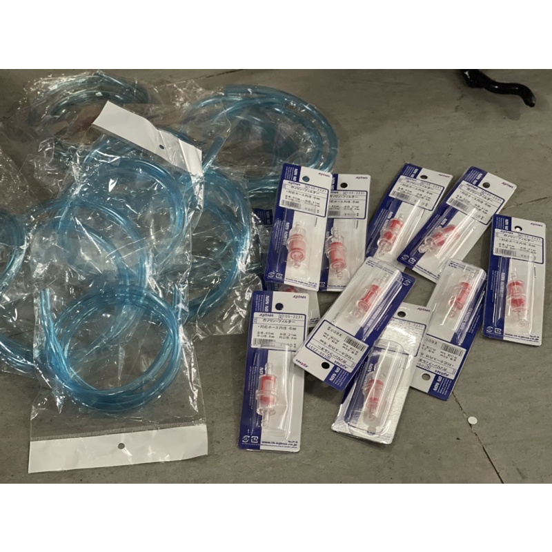 Ống dẫn xăng mỹ + lọc xăng Kijima