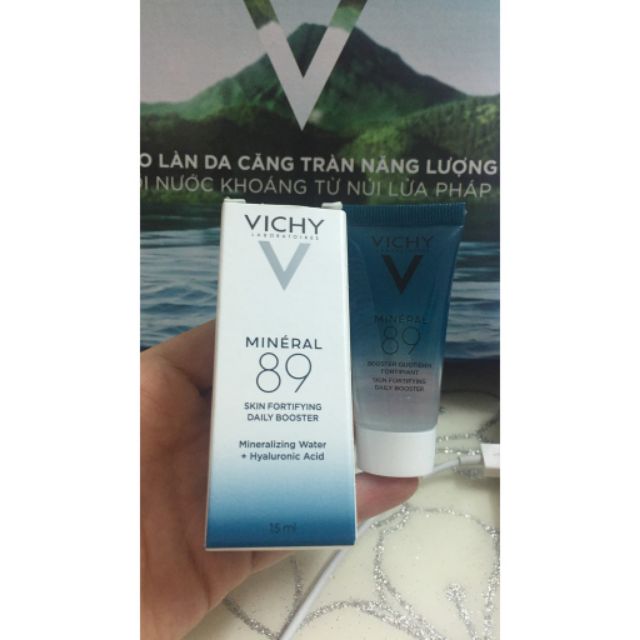 [Mini] Dưỡng chất khoáng cô đặc Vichy Mineral 89 15ml