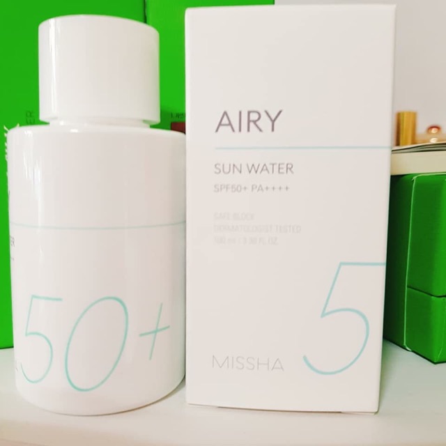KEM CHỐNG NẮNG MISSHA AIRY SUN WATER