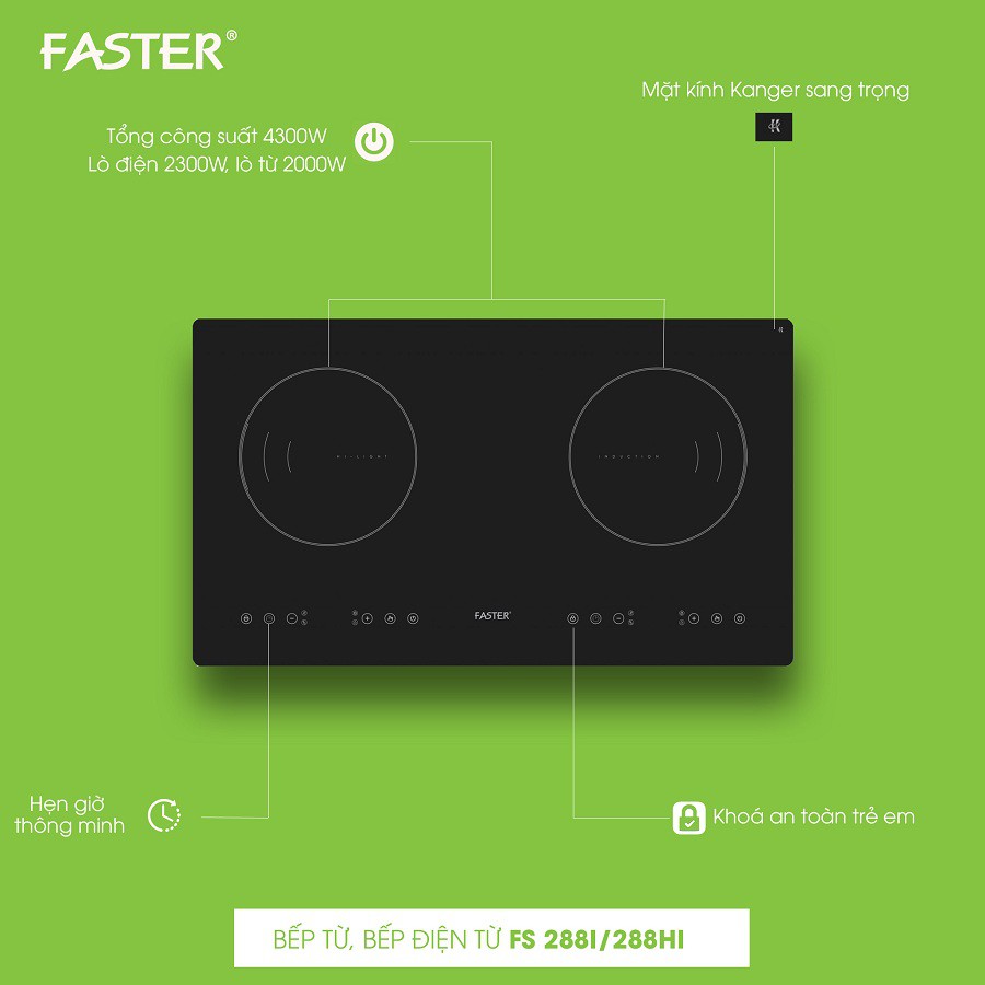 Bếp từ Faster FS-288I