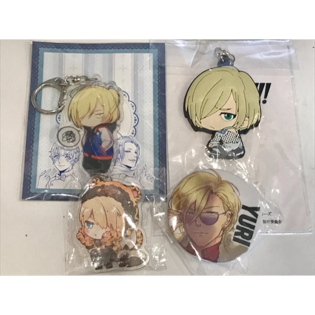 [ Thanh Lý ] Móc khoá & huy hiệu Yurio