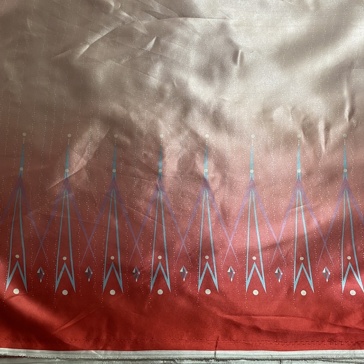 Vải Phi Bóng Bông Chân 2 Đầu Khổ 1m5, Chất Vừa Phải, Bóng Láng, Rũ, Không Co Giãn, Không Cần Lót.