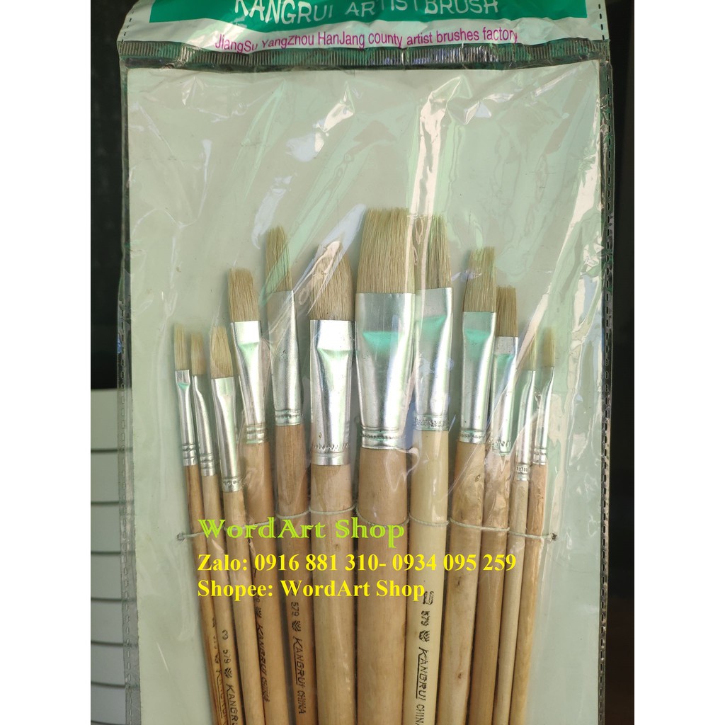 Bộ cọ Kangrui Artist brush12 cây