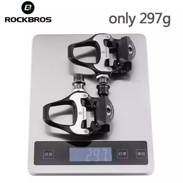 Bàn đạp tự khóa Rockbros cho xe đạp leo núi Shimano SPD SI phao 2 vòng bi kín