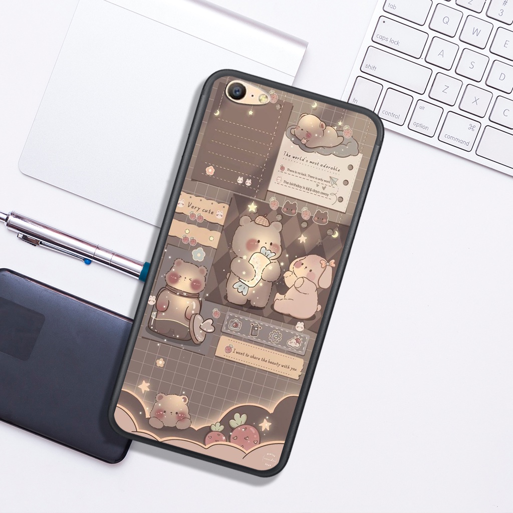 Ốp Lưng OPPO A33 - A37 - A39 - A57 - A59 - A57 4G (2022) , In Hình Sinh Động, Dễ Thương, Màu Sắc Cá Tính.