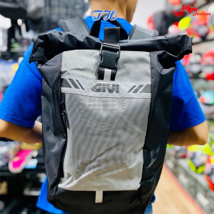 Balo chống nước givi RBP02 15L - hàng chính hãng bảo hành 2 năm