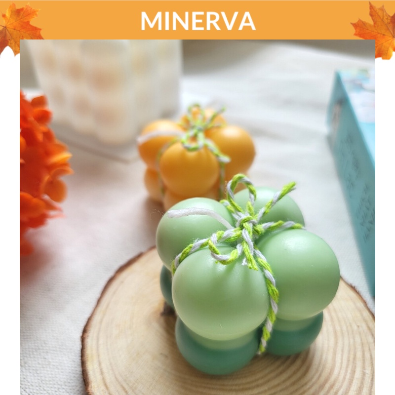 Nến thơm RUBIK mini không khói , phụ kiện trang trí , quà tặng handmade