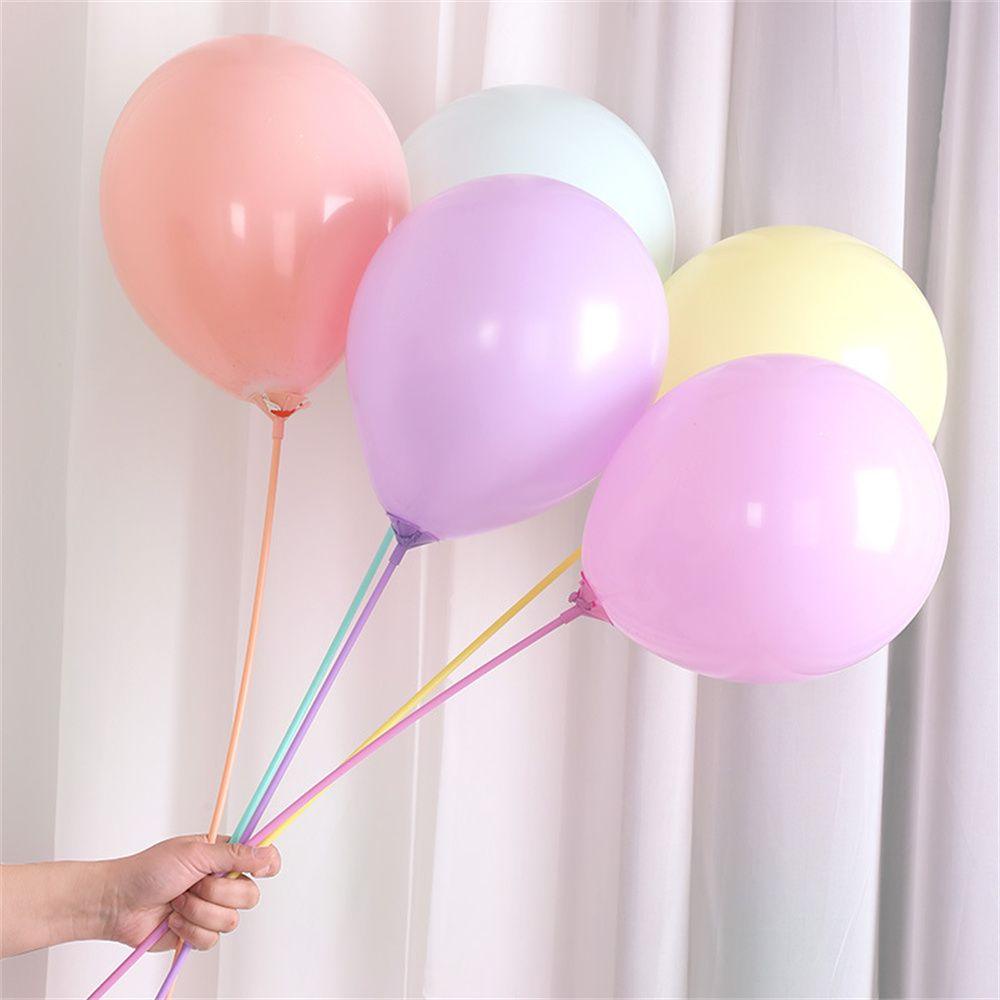JANE Bộ 100 Bong Bóng Nhựa Bơm Hơi Trang Trí Tiệc