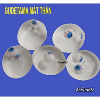 (6K) Gudetama Squishy bóp trút giận hình quả bóng tròn mắt thần