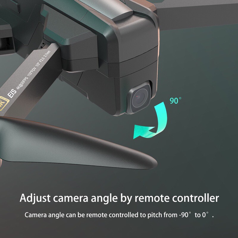 Flycam Bugs 12 EIS Gấp Gọn Camera 4K chống rung điện tử | BigBuy360 - bigbuy360.vn