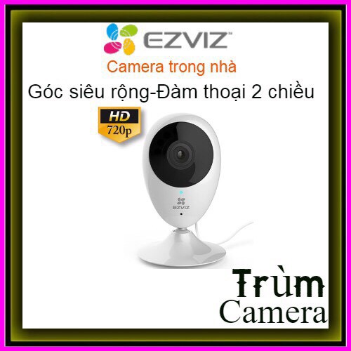 [Ảnh shop tự chụp] Camera Wifi EZVIZ C2C 720P 1MP đàm thoại 2 chiều, nhỏ gọn. Bảo Hành 24 tháng