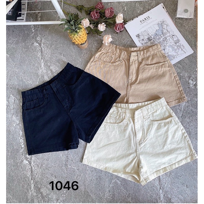 Quần Short Nữ Kaki Chất đẹp Bigsize Nhiều Màu Hàng VNXK MS1046