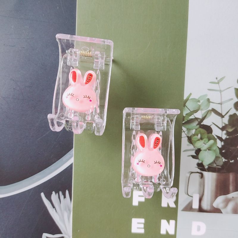 Kẹp tóc càng cua 5 răng trong hình trái cây