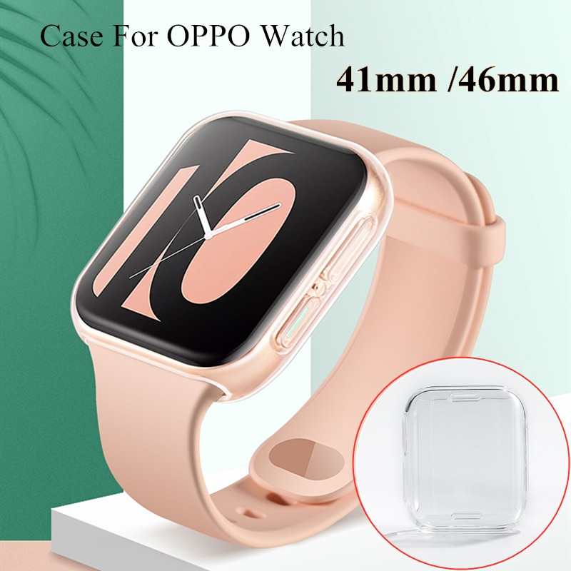 Ốp TPU Trong Suốt Bảo Vệ Màn Hình Cho Oppo Watch 41mm 46mm 41mm 46mm