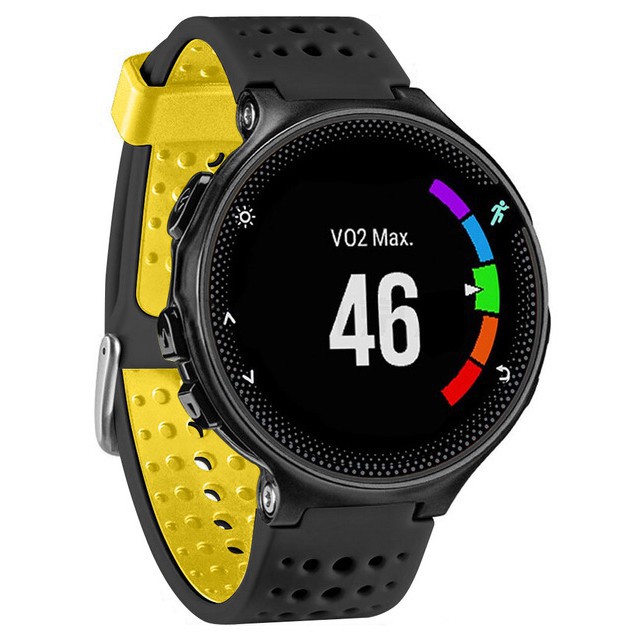 Dây đeo silicone mềm thay thế cho đồng hồ thông minh Garmin Forerunner 220/230/235/620/630