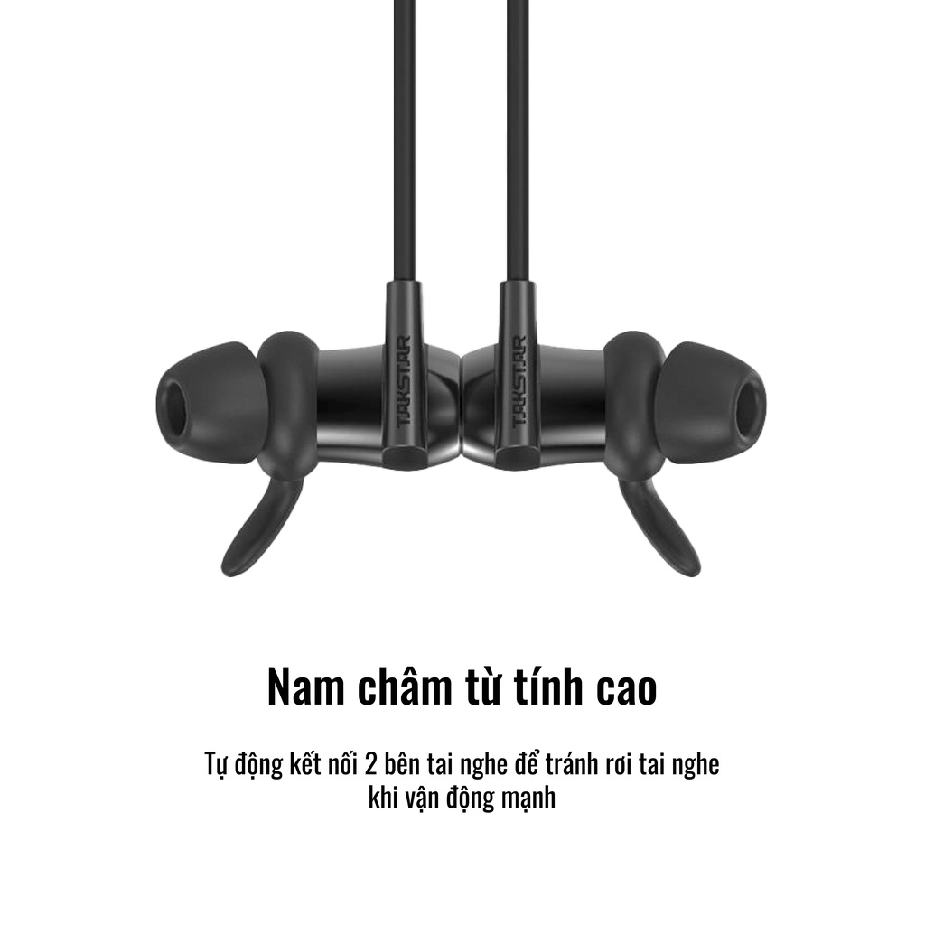 Tai Nghe Bluetooth Không Dây Đeo Cổ Thể Thao Takstar DW1 Chính Hãng Cao Cấp Nghe Nhạc Xem Phim Chơi Game Bảo Hành 1 Năm