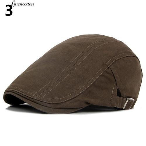 Mũ beret màu trơn phong cách cổ điển