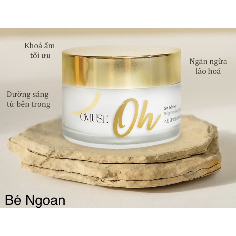 [Thanh lý]Kem dưỡng trắng, cấp ẩm và phục hồi da Omuse