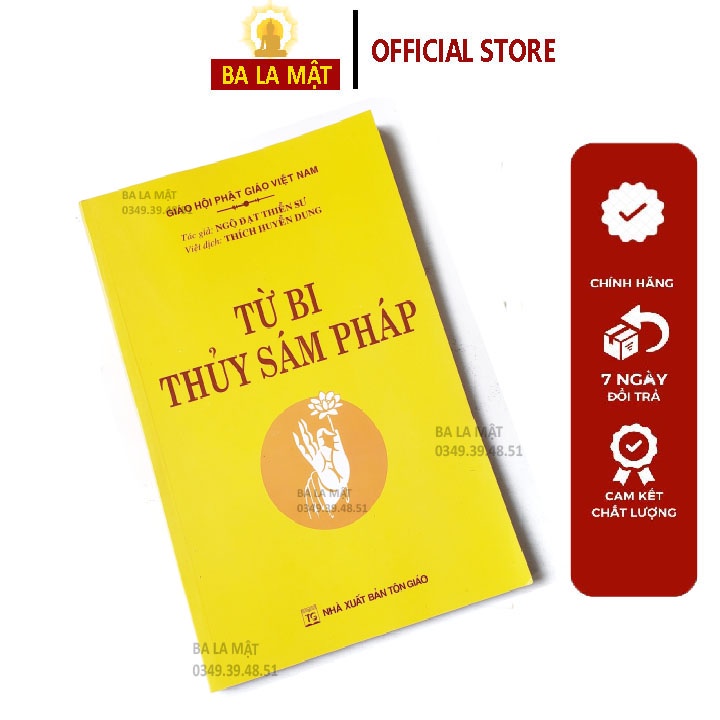 Sách - Kinh Từ Bi Thủy Sám Pháp