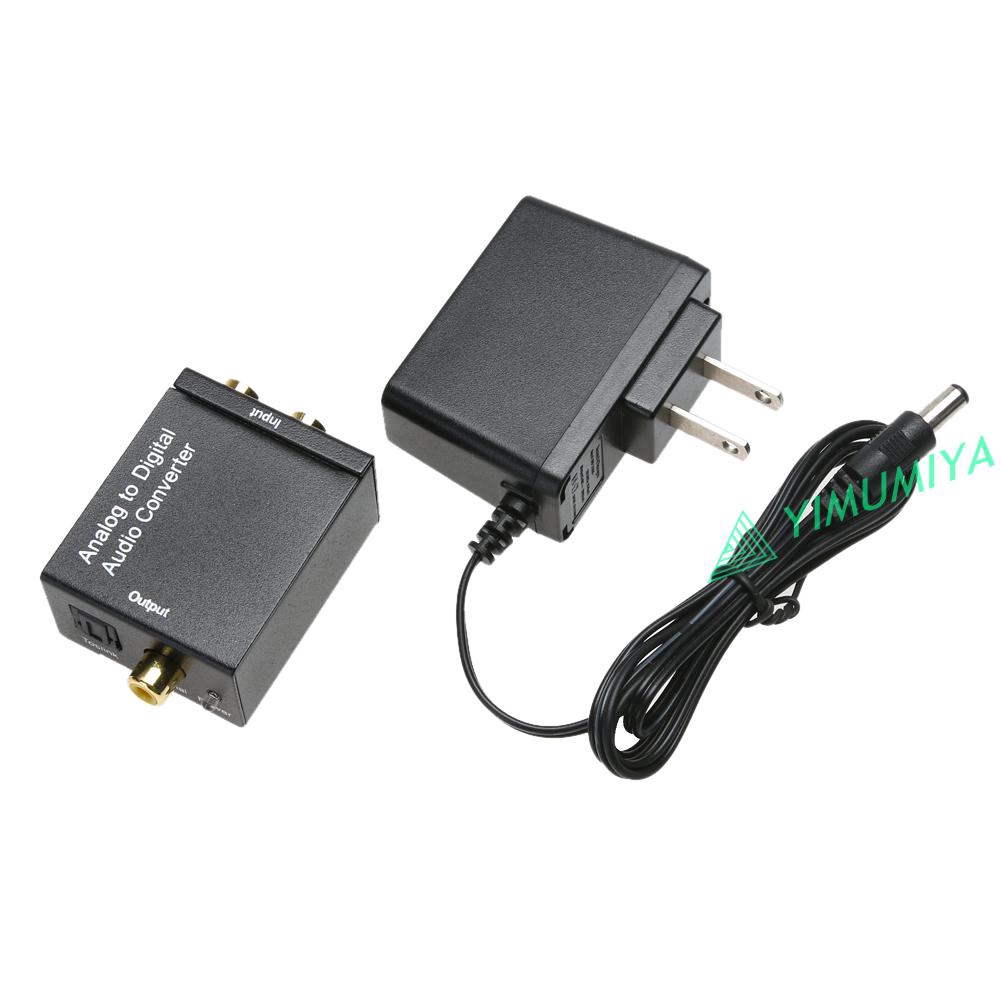 Bộ Chuyển Đổi Âm Thanh Analog L / R Sang Digital Spdif Coaxial Coax Rca