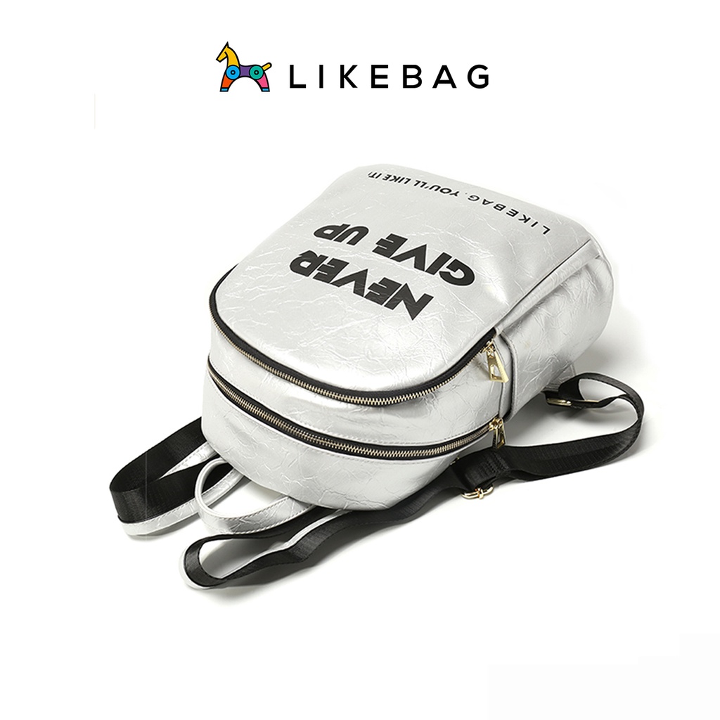 Balo bạc nam nữ cá tính LIKEBAG đựng vừa laptop 175022298 - LIBAGI