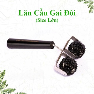 Cây lăn cầu đôi lớn - Giảm đau vai gáy, massage giảm mỡ bụng, diện chẩn liệu pháp Bùi Quốc Châu, đai tan mỡ bụng...