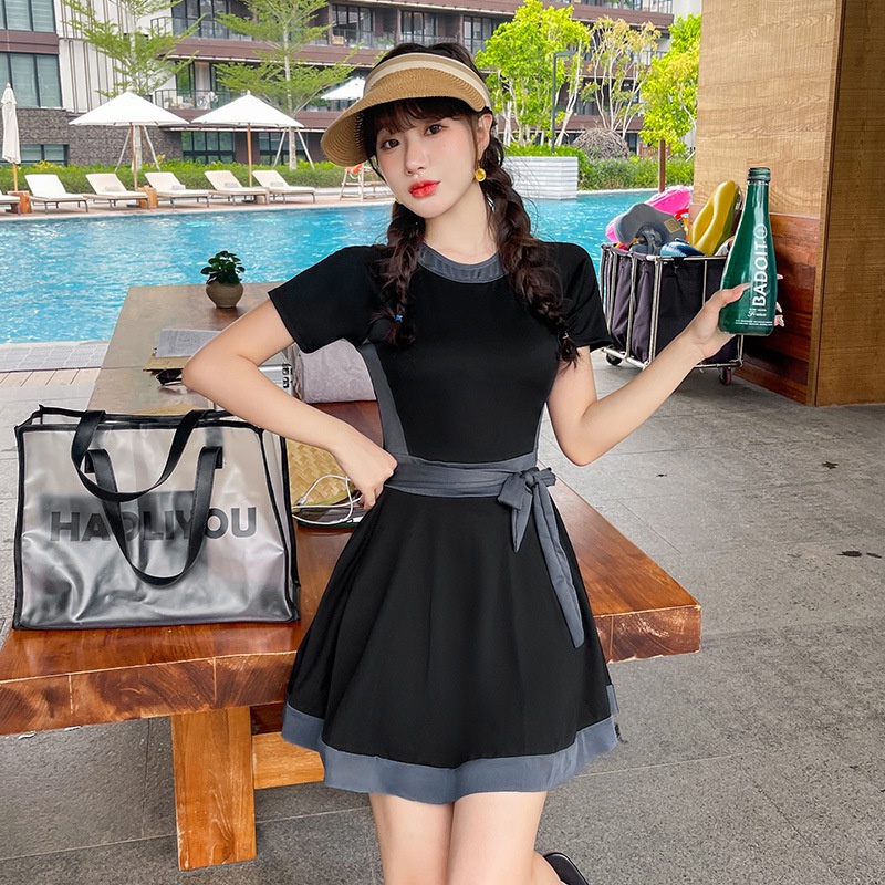 Đồ bơi thể thao đồ bơi hàn quốc 1 mảnh cho nữ set liền thân đồ tắm biển nữ một mảnh kín đáo Bộ Đồ Bơi Một Mảnh Kiểu Mới Thời Trang Sành Điệu Cho Nữ