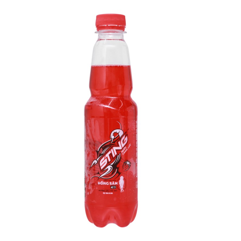 Nước ngọt Sting dâu chai pet 330ml